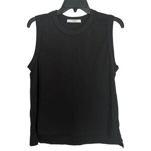 Pharaoh Collection Liv Tank in Supima Slub in Carbon Size 3/Large